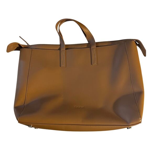 Calpak Haven 15" Laptop Tote Bag in Toffee new with dust bag - Picture 1 of 9